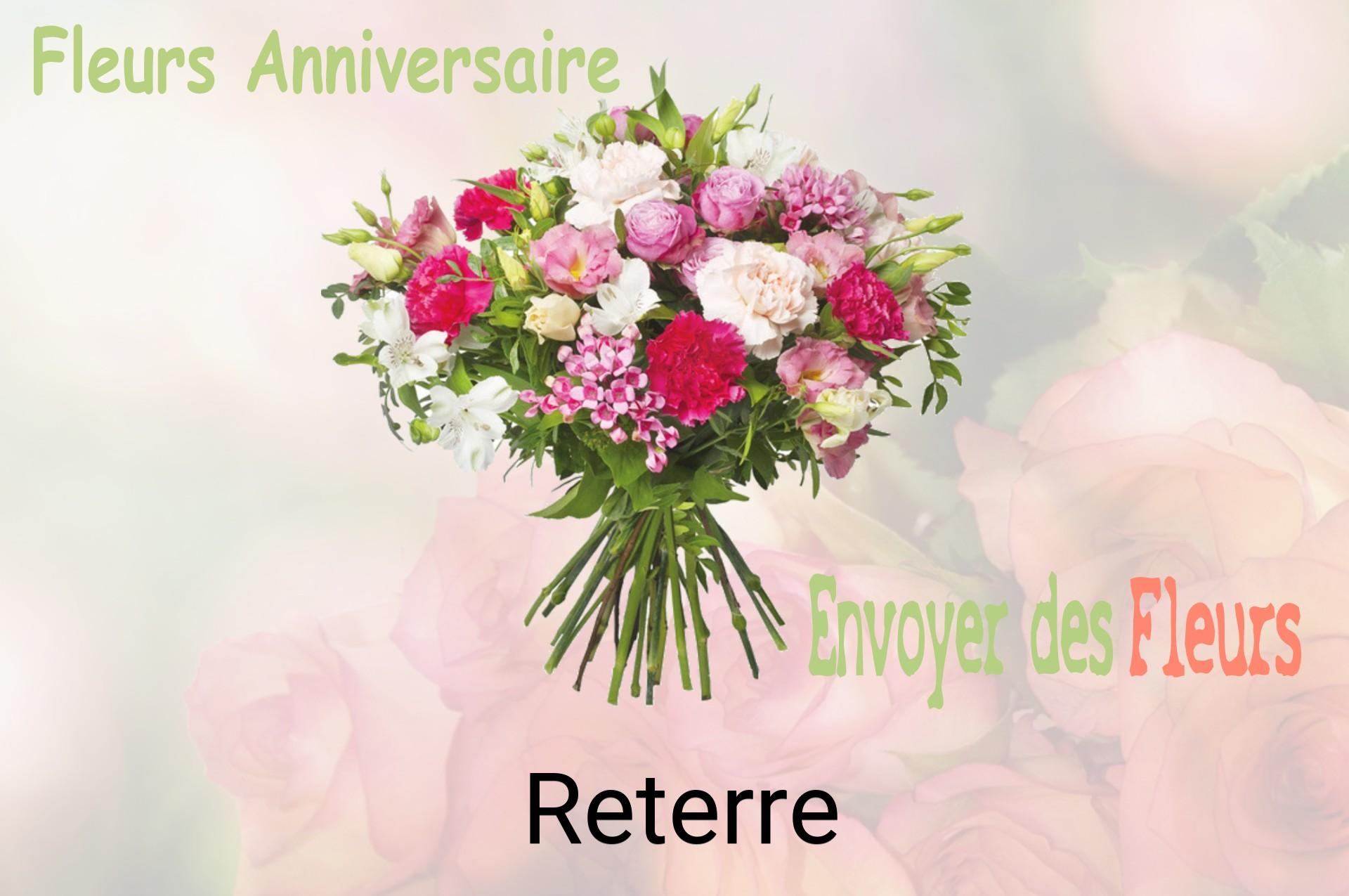 Bouquet de fleurs d’anniversaire livré à Reterre